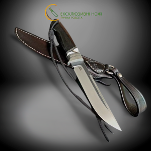 ЧОРНОБРОВИЙ ексклюзивний ніж ручної роботи майстра студії Fomenko Knifes, купити замовити в Україні (Сталь N690™ 60-61 HRC)